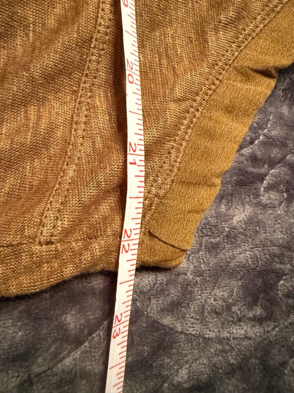 Free People Tobacco Colored Button Henley Tank - Picture 9 of 10